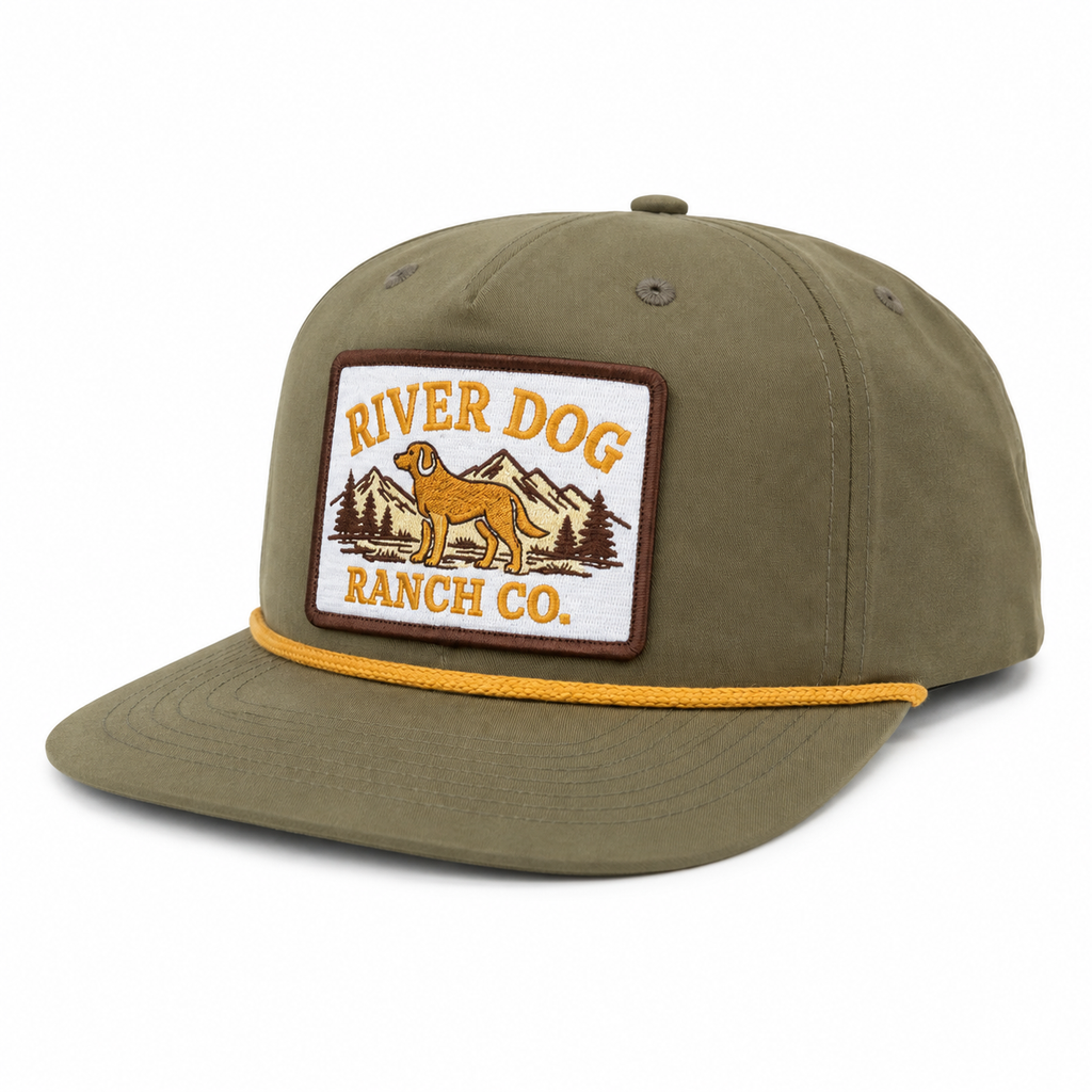 River Dog Ranch Rope Hat – Loden/Gold