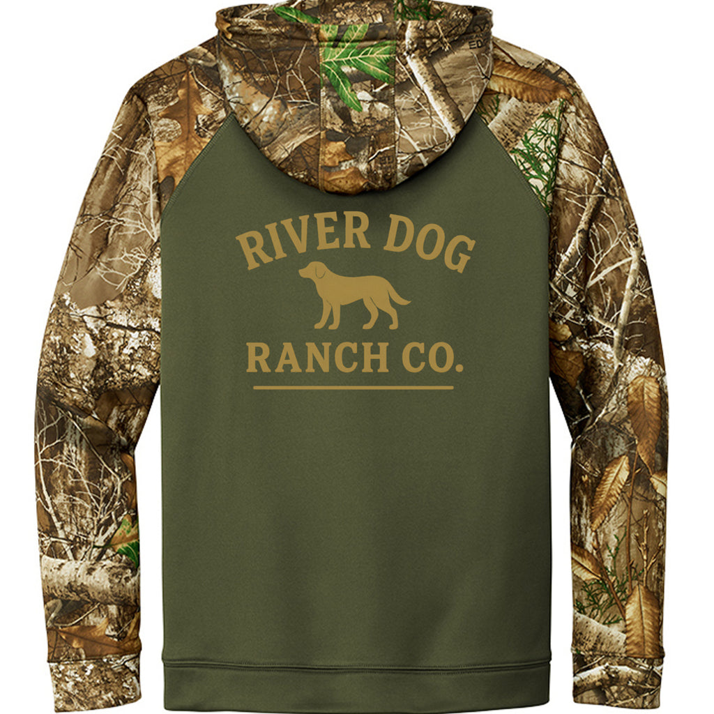 Olive Drab Green/ Realtree Edge - RU451 - BACK