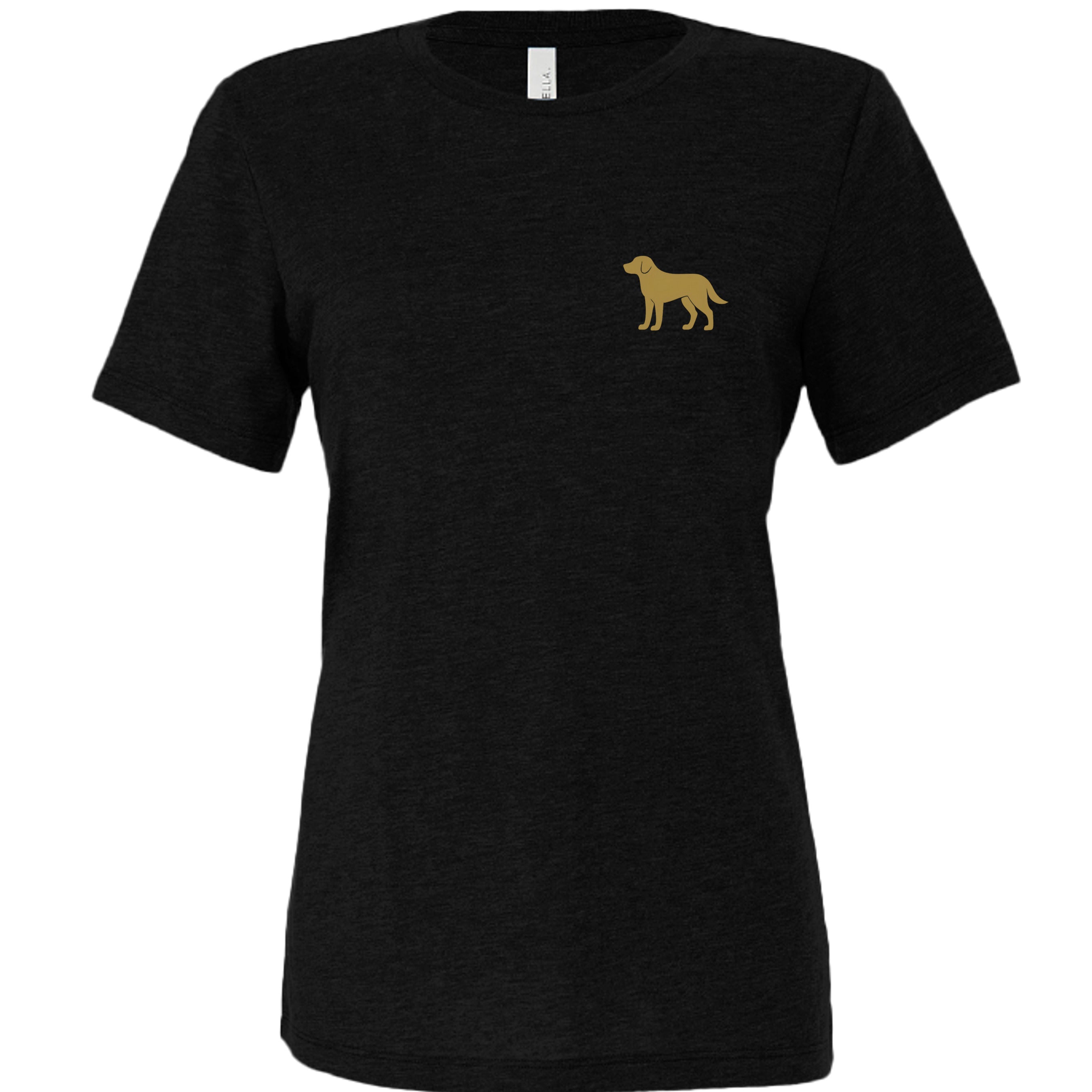 SOLID BLK TRIBLEND - 6413 - FRONT