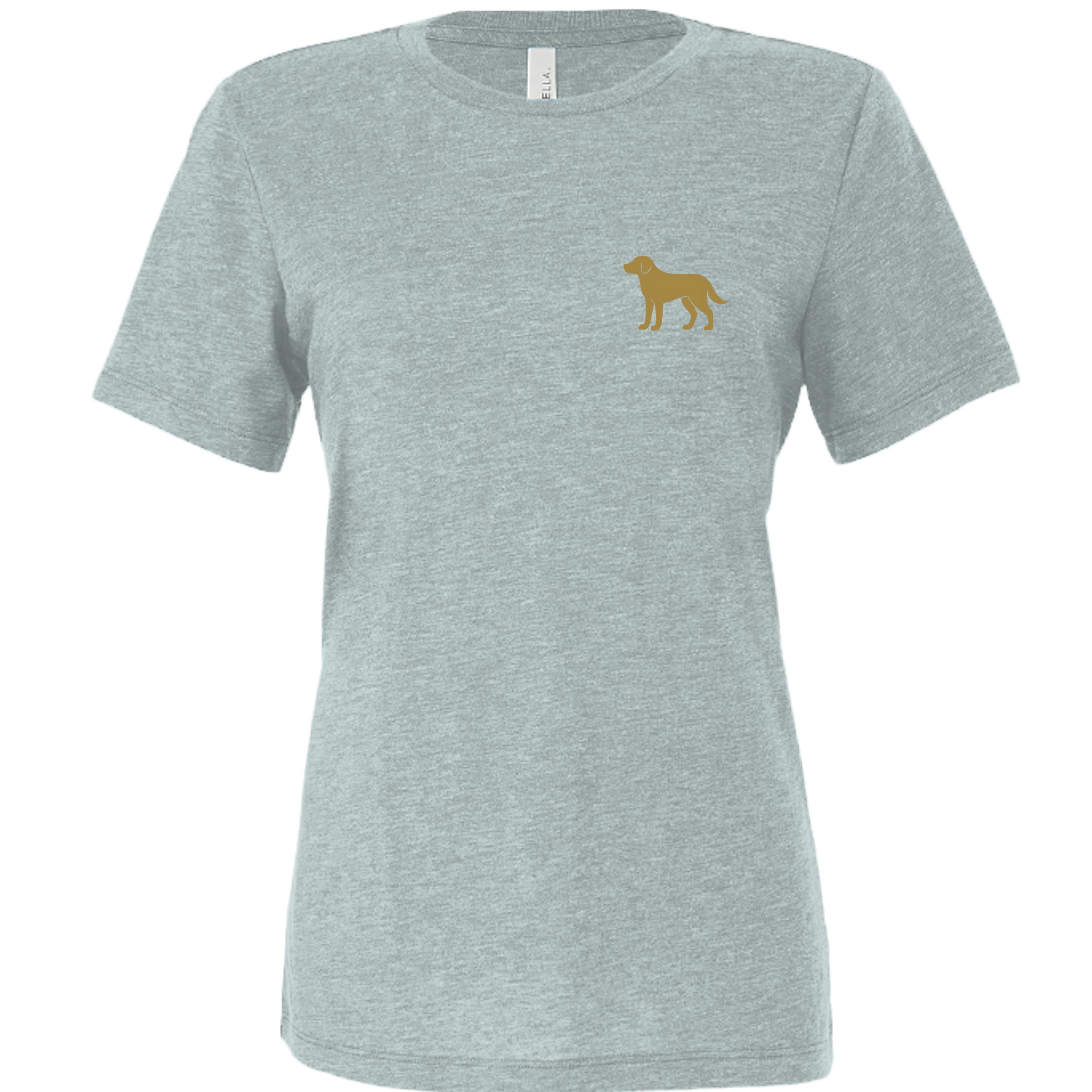 Dusty Blue Triblend - 6413 - FRONT